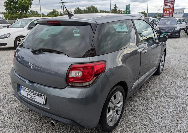 Citroen DS3 cena 22888 przebieg: 133000, rok produkcji 2011 z Niemcza małe 79
